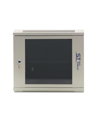 ST-NC9U600 (серый) С ПОЛКОЙ. Шкаф телекоммуникационный 19 настенный 9U. Space Technology в Воронеже