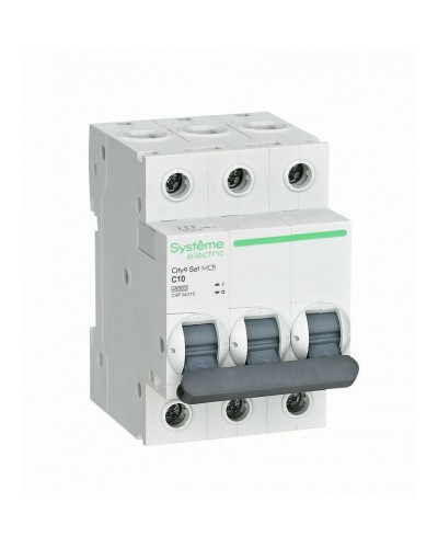 City9 Set 3P 10А 4.5kA С (C9F34310). Автоматический выключатель. Systeme Electric в Воронеже