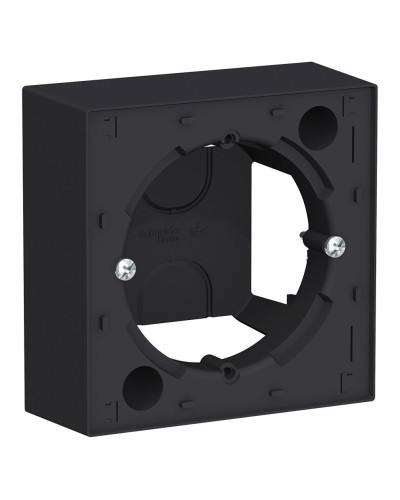 AtlasDesign коробка для наружного монтажа, карбон (ATN001000). Коробка монтажная. Systeme Electric в Воронеже