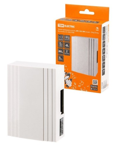 ЗПС-10/2-ЭМ, эл.мех - Ding-Dong, без кнопки, AC 230V (SQ1901-0046). Звонок проводной. TDM ЕLECTRIC в Воронеже