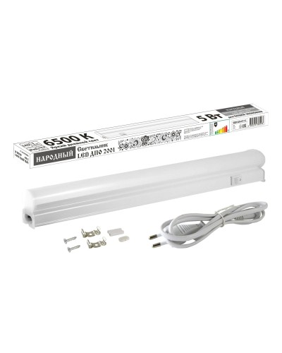 ДПО 2001 5 Вт, 6500К, IP40 (SQ0329-0112). Светильник LED. TDM ЕLECTRIC в Воронеже
