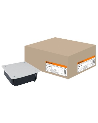 Распаячная коробка СП 115х115х45мм, крышка, метал. лапки, IP20, TDM (SQ1403-0008). Распаячная коробка СП. TDM ЕLECTRIC в Воронеже