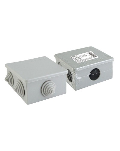 Распаячная коробка ОП 80х80х40мм, крышка, IP44, 6 вх. TDM (SQ1401-1235). Распаячная коробка ОП. TDM ЕLECTRIC в Воронеже