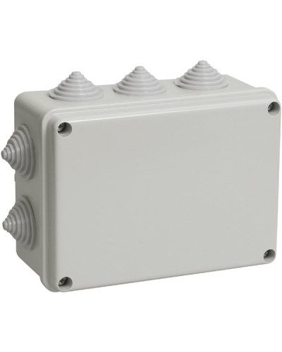 Коробка ОП 150х110х70мм, крышка, IP44, 10 гермовводов (SQ1401-1241). Распаячная коробка. TDM ЕLECTRIC в Воронеже