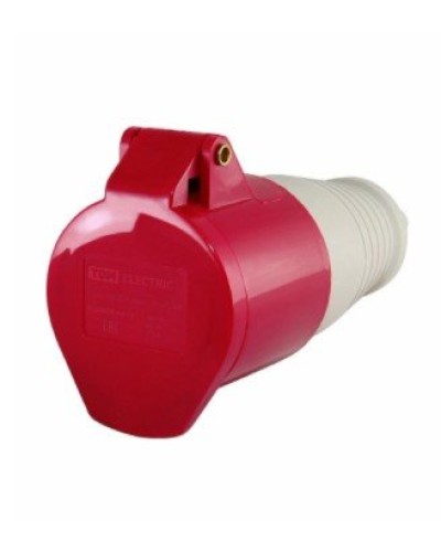 Розетка 215 переносная 3Р+РЕ+N 16А 380В IP44 (SQ0603-0012). Розетка. TDM ЕLECTRIC в Воронеже