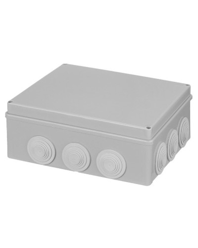 Распаячная коробка ОП 240х190х90мм, крышка, IP55, 12 гермовводов TDM (SQ1401-1143). Распаячная коробка ОП. TDM ЕLECTRIC в Воронеже