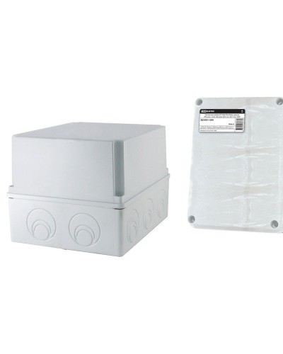 Коробка ОП 240х195х165мм, крышка, IP44, кабельные вводы d28-3шт, d37-2шт (SQ1401-1273). Распаячная коробка. TDM ЕLECTRIC в Воронеже