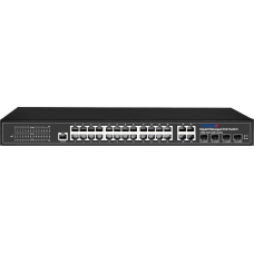 TR-NS24284C-400-24PoE. Коммутатор с PoE. Trassir