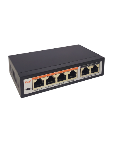 TI-204P, SIP коммутатор. Коммутатор с питанием по PoE. True-IP в Воронеже