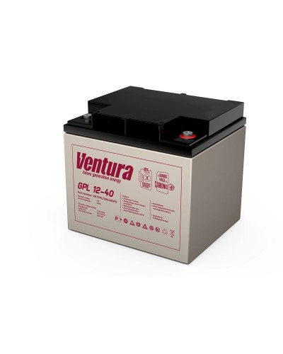 Ventura GPL 12-40. Аккумулятор герметичный свинцово-кислотный. Ventura в Воронеже