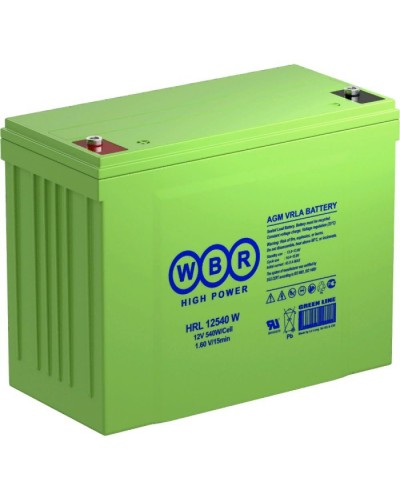 WBR HRL12540W. Аккумулятор герметичный свинцово-кислотный. WBR в Воронеже