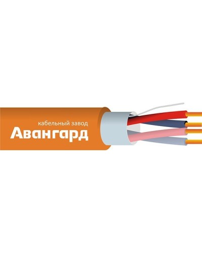 КПСЭнг(А)-FRLS 2х2х0,5 (Авангард). Кабель для систем ОПС и СОУЭ огнестойкий, не поддерживающий горения, экранированный. Авангард в Воронеже