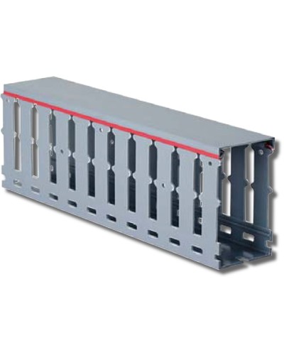 Короб перфорированный 80x40 RL12 (00163RL) серый: Короб перфорированный с крышкой в Воронеже
