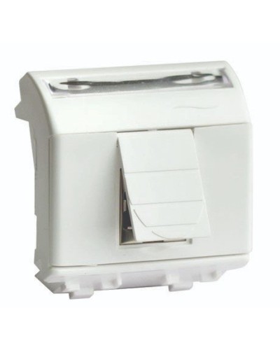 Розетка RJ-45 Brava 2 модуля слоновая кость (75450S): Розетка компьютерная с двумя разъёмами в Воронеже