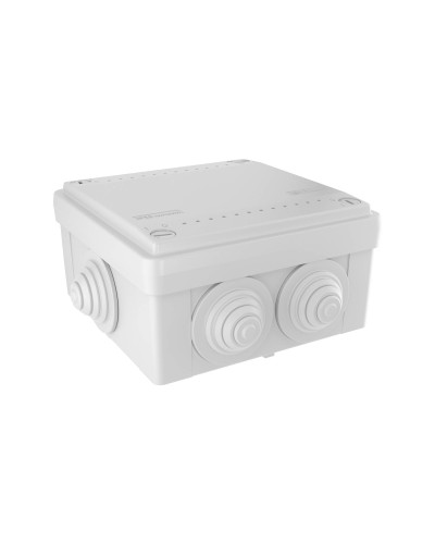 Коробка ответвительная с кабельными вводами IP55, 100х100х50 (53801). Коробка ответвительная. ДКС в Воронеже