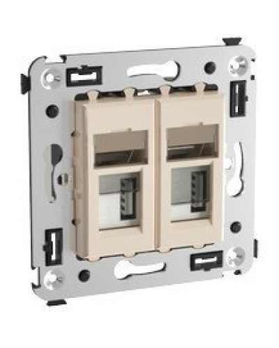 Розетка USB в стену Avanti ванильная дымка (4405543). Розетка USB. ДКС в Воронеже