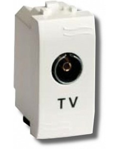 Розетка TV Brava универсальная 1 модуль слоновая кость (75721S): Розетка TV в Воронеже