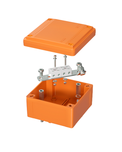 Коробка FS 100х100х50 4P (FSB10404): Коробка ответвительная огнестойкая из термопласта в Воронеже