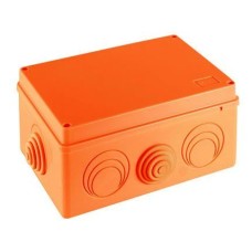Коробка JBS210 210x150x100, 8 вых., 12P (1,5…4мм²) (43146HF): Коробка монтажная, огнестойкая, без галогена