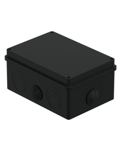 Коробка JBS210 210х150х100, 8 вых., IP55, черная (44016BL-1). Коробка монтажная. Экопласт в Воронеже