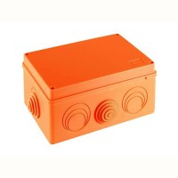Коробка JBS210 210х150х100, 8 вых., 24P (1,5…10мм²) (43366HF). Коробка монтажная, огнестойкая, без галогена. Экопласт