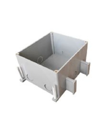 Коробка для люков в пол на 2 поста BOX/2+2ST66 (70125): Коробка для люков в пол на 2 поста 45х45мм + 2 модуля 45х22,5 (70025), пластик в Воронеже