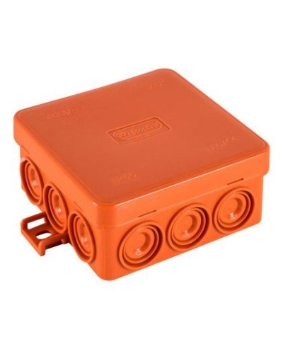 Коробка JBL085 85х85х38, 12 вых., 2P (0,15...2,5мм²) (43055HF): Коробка монтажная, огнестойкая, без галогена в Воронеже