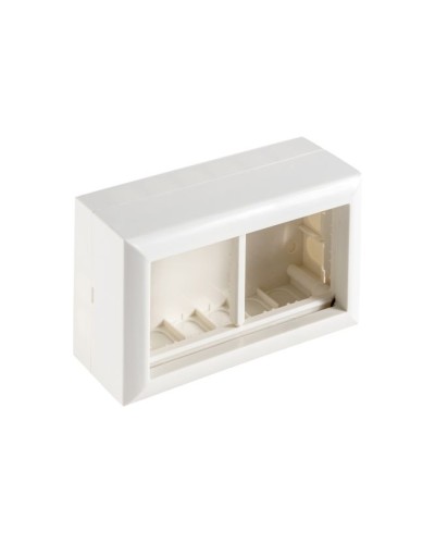 Коробка на 2 модуля для механизмов 45х45мм SM45/4 (72944): Коробка для механизмов в Воронеже