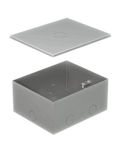 Коробка металлическая с крышкой для заливки в пол BOX/4 (70141): Коробка металлическая с крышкой для заливки в пол 159,6х133,6х75 мм, для люков 70040 в Воронеже