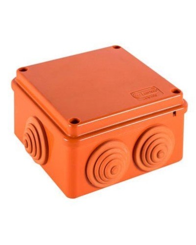 Коробка JBS100 100х100х55, 6 вых., 8P, (0,15-2,5мм²) (43407HF): Коробка монтажная, огнестойкая, без галогена в Воронеже