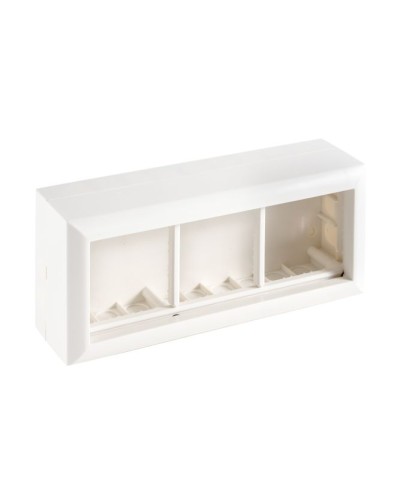 Коробка на 3 модуля для механизмов 45х45мм SM45/6 (72946): Коробка для механизмов в Воронеже