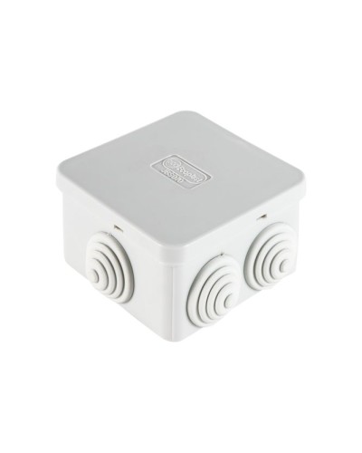 Коробка JBS070 70х70х40, 6 вых., IP44, белая (44056W-1). Коробка монтажная. Экопласт в Воронеже
