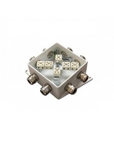 КМ-О (12к*10,0)-IP66-120х120, два ввода: Коробка монтажная огнестойкая в Воронеже