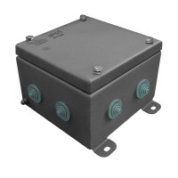 КМ-А-1515 IP55 нержавеющая сталь. Коробка монтажная распределительная. Гефест
