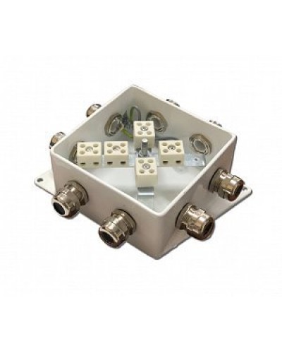 КМ-О (10к*10,0)-IP66-120х120, четыре ввода: Коробка монтажная огнестойкая в Воронеже