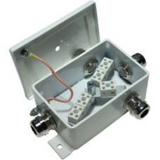 КМ-О (4к)-IP66-d, четыре ввода: Коробка монтажная огнестойкая
