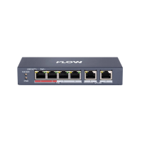 F-SW-EU206POE-V/L. Сетевой PoE коммутатор. i-FLOW