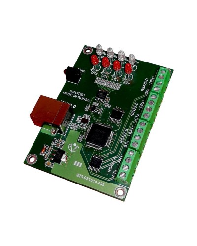 AVT-USB/4RS422. Промышленный преобразователь USB в RS-422. Инфотех в Воронеже