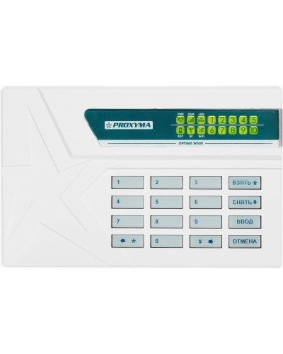 W500RWL+ Optima. Объектовый прибор с встроенными GSM, РПП Ладога-РК/Ладога-РК+, проводными шлейфами и W-Fi. Проксима в Воронеже