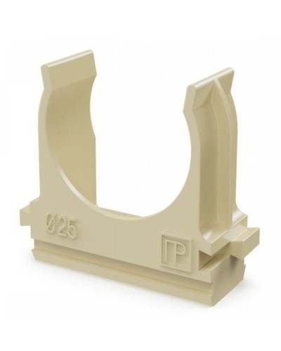 Крепёж-клипса для труб АБС-пластик сосна D25 (100 шт) (PR13.0050). Крепление для труб ПВХ. Промрукав в Воронеже