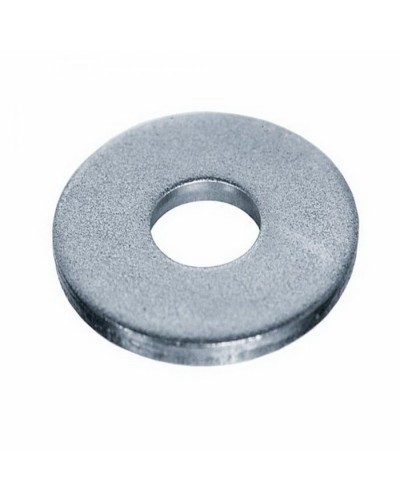 Шайба с широкими полями (кузовная) оцинкованная M16 (DIN 9021) (100 шт) (PR08.3928). Шайба с широкими полями. Промрукав в Воронеже
