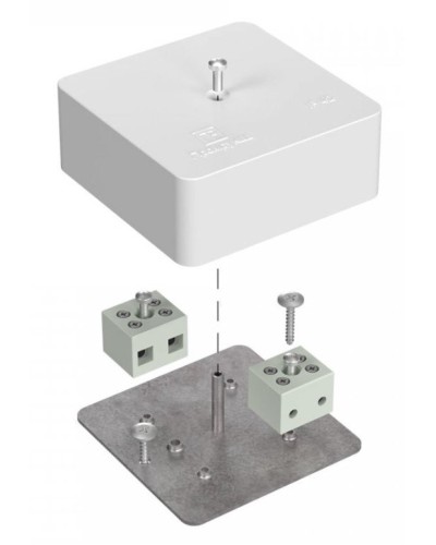 Коробка огнестойкая 75х75х30 (40-0450-FR6.0-4). Коробка огнестойкая для открытой установки. Промрукав в Воронеже