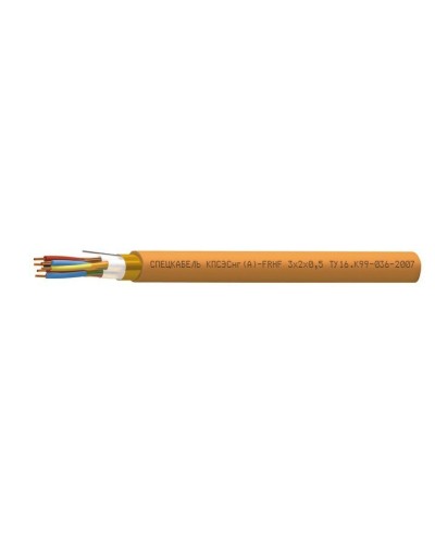 КПСЭСнг(А)-FRHF 1х2х2,5 (Спецкабель). Кабель огнестойкий, с пониженным дымо- и газовыделением. Спецкабель в Воронеже
