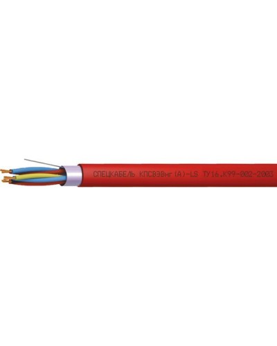 КПСВЭВнг(А)-LS 2х2х1,5 (Спецкабель). Кабель для систем пожарной и охранной сигнализации, с пониженным дымо- и газовыделением. Спецкабель в Воронеже