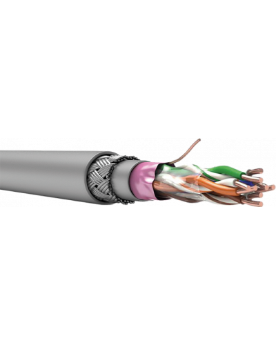 TechnoLAN F/UTP SWA PS Cat 5e ZH нг(A)-HF 2x2x0,52. Кабель «витая пара» (LAN) для структурированных систем связи. СПКБ-Техно в Воронеже